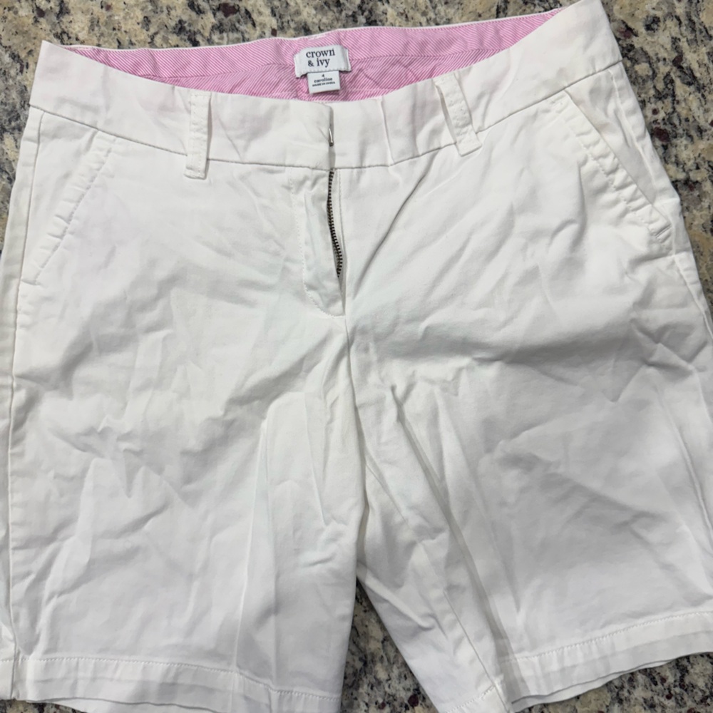 White Shorts